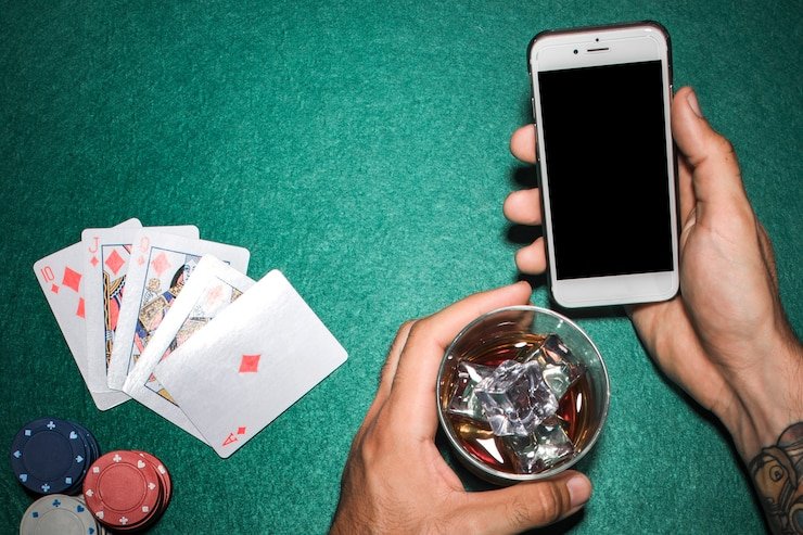 Antarmuka seluler hoki711 menampilkan menu casino live dengan akses Speed Baccarat
